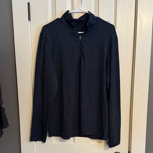 Like new mens Lululemon size large 1/4 zip up shirt.